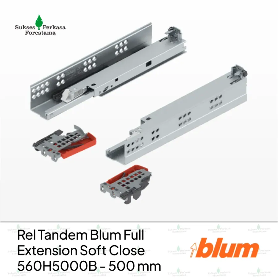 Rel Tandem Blum Full Extension Soft Close 560H5000B - 500 mm